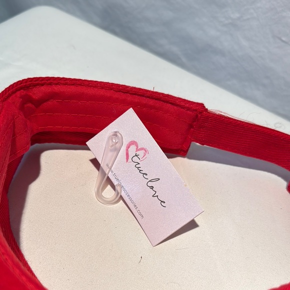 Sparkling Red Rhinestone Cap - Picture 9 of 9